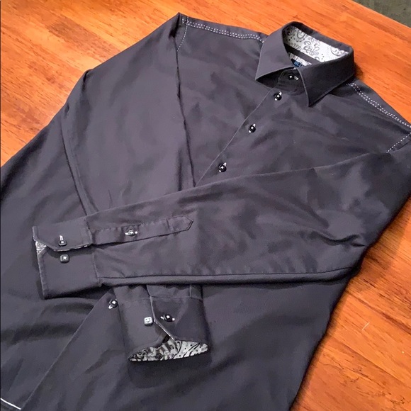 BLU by POLIFRONI LS Button Down Dress Shirt (M-50) - Picture 7 of 8